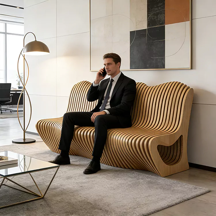 Parametric Wooden Bench